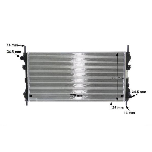 MAHLE K&uuml;hler, Motork&uuml;hlung BEHR CR 1143 000S