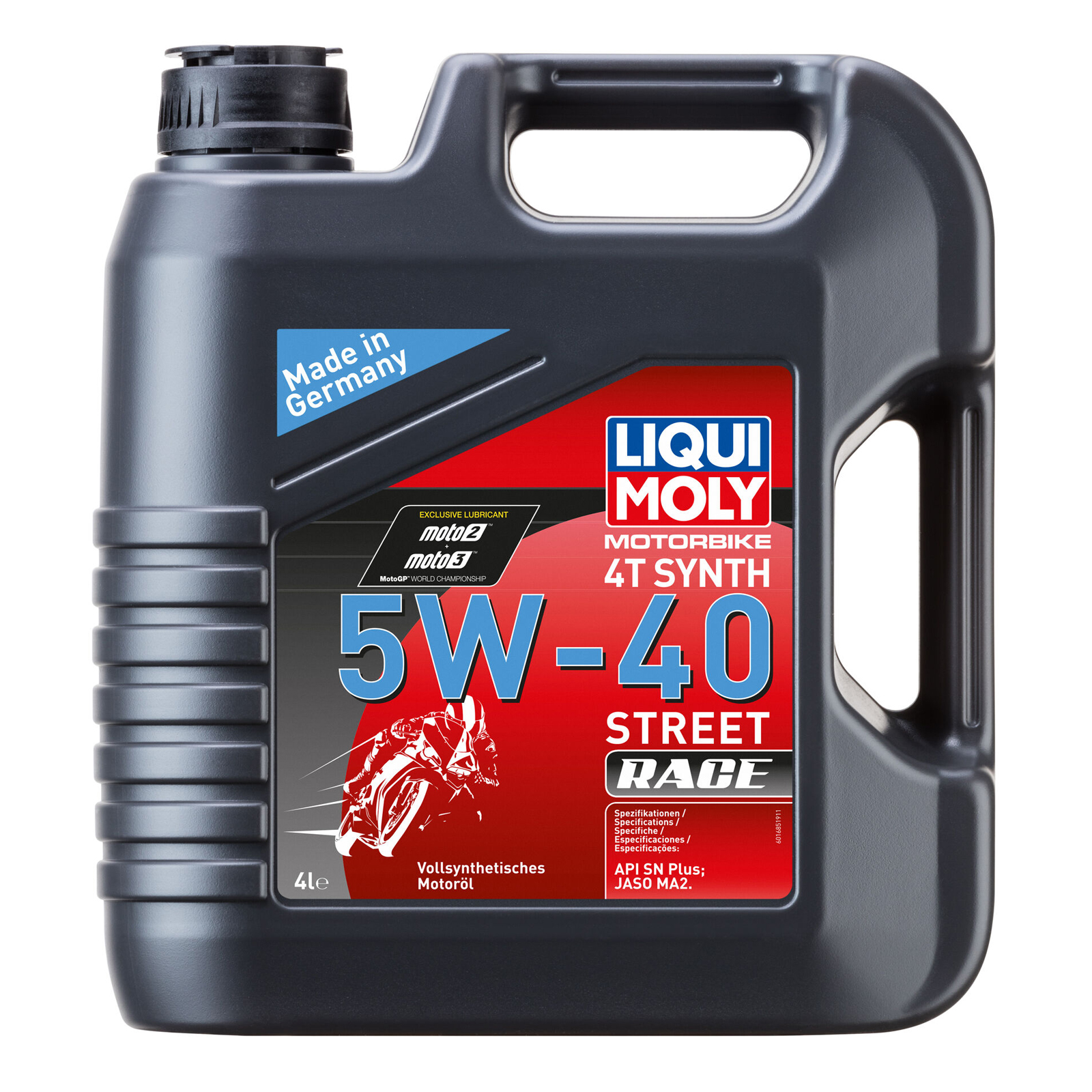 Liqui Moly Motorbike 4T Synth 5W-40 Street Race Motor&ouml;l 4-Liter - Art.Nr. 1685