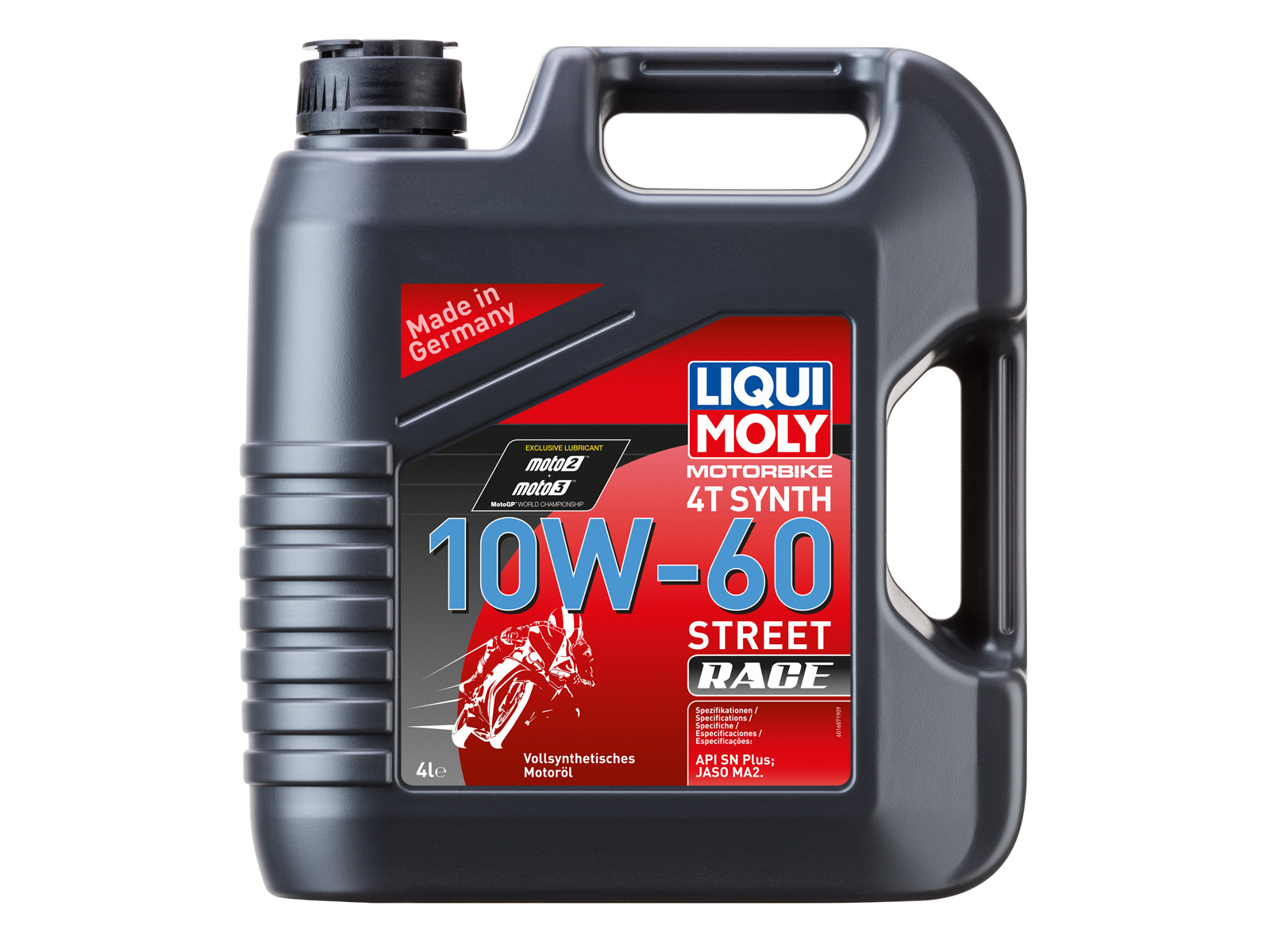 Liqui Moly Motorbike 4T Synth 10W-60 Street Race Motor&ouml;l 4 Liter 1687
