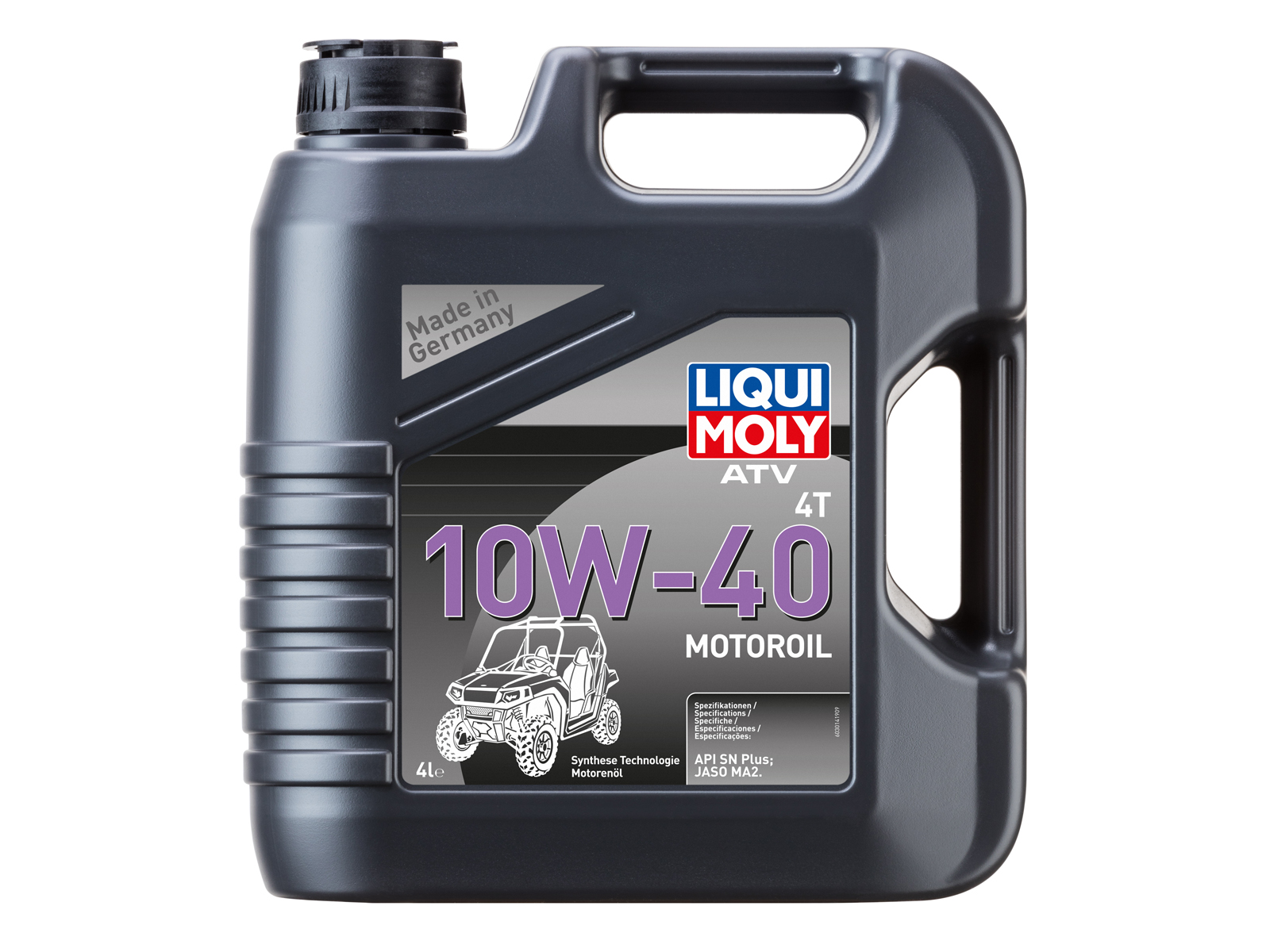 Liqui Moly Motor&ouml;l ATV 4T Motoroil 10W-40, 4-Liter, Art.Nr. 3014