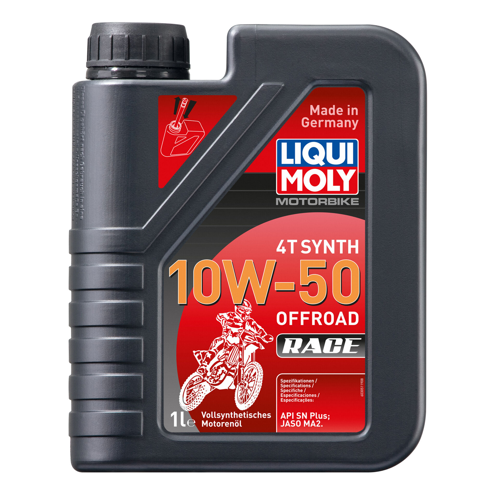 Liqui Moly Motorbike 4T Synth 10W-50 Offroad Race Motor&ouml;l 1-Liter - Art.Nr. 3051