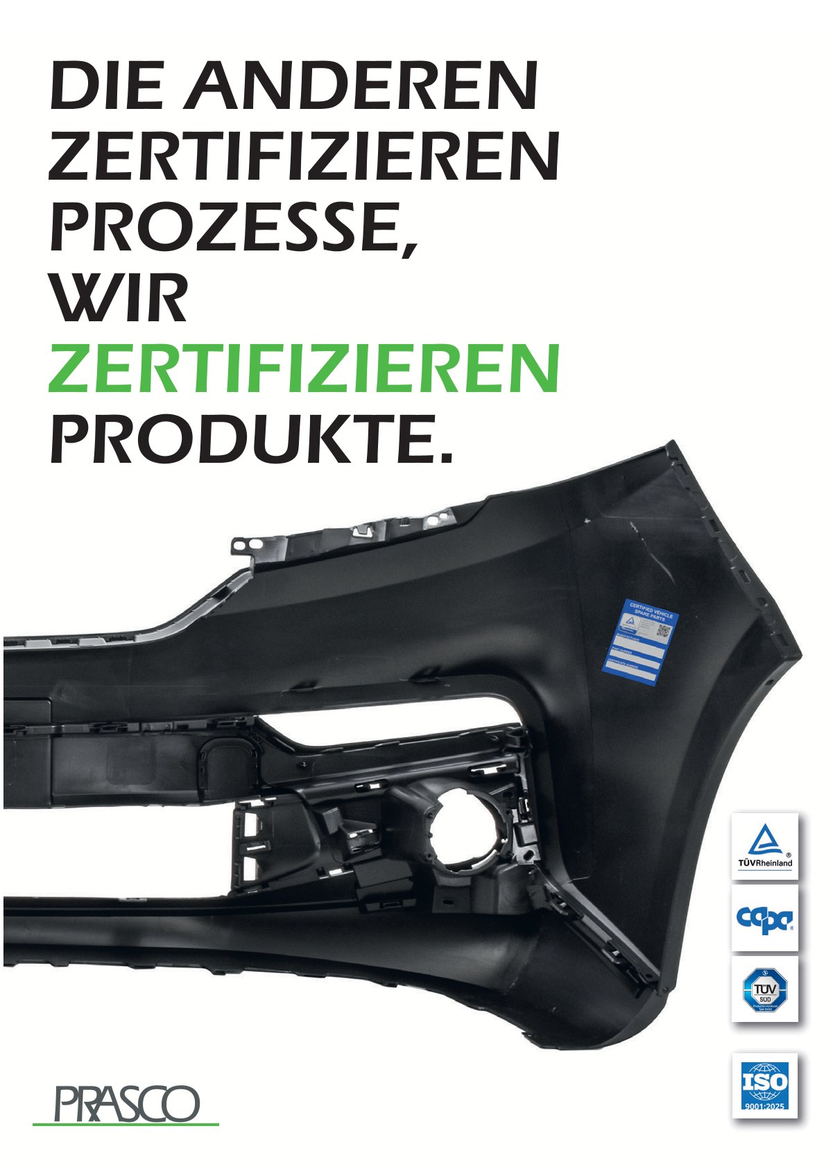 PRASCO Sto&szlig;f&auml;nger Certified AD0251021