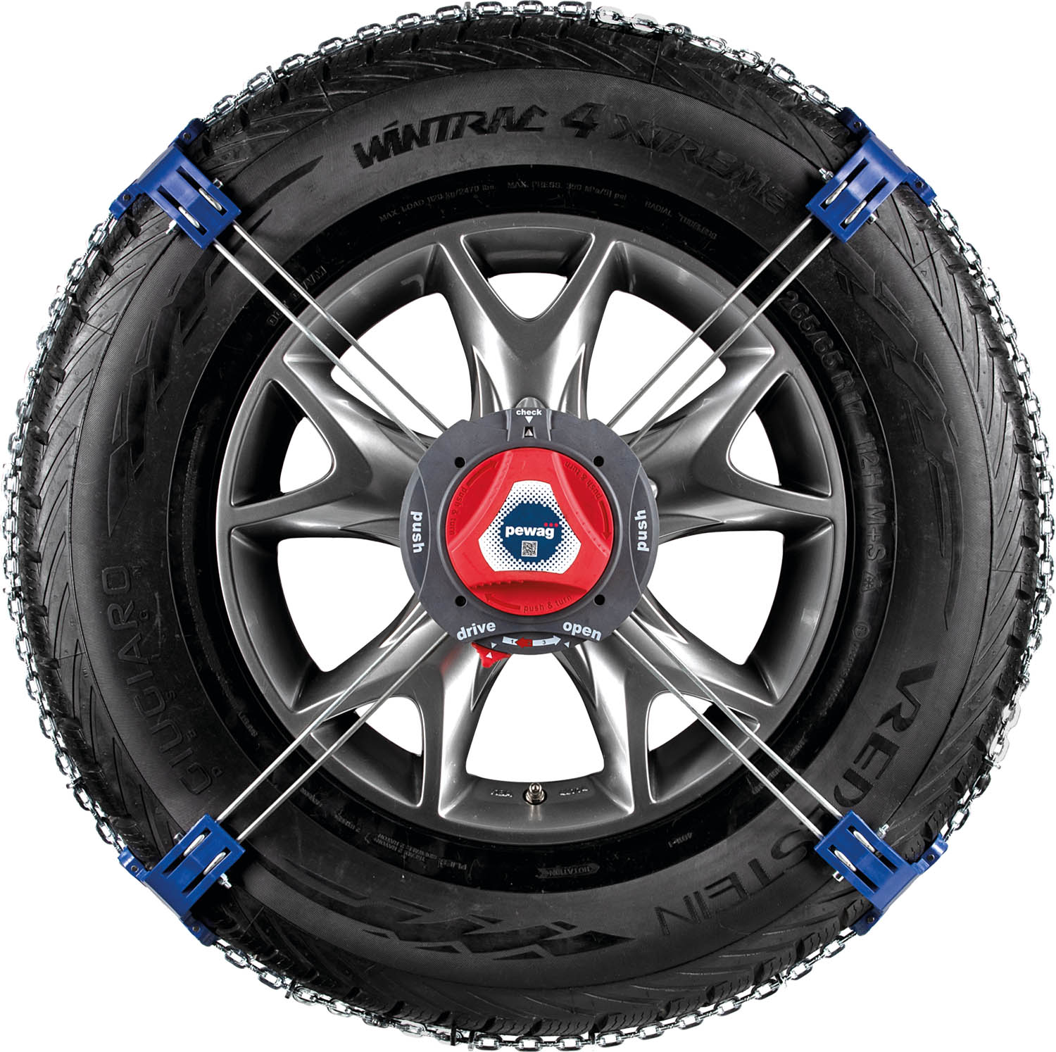 Pewag servostar SUV Schneekettenpaar RSC 940 V mit 0mm Freiraumbedarf - RSC940V