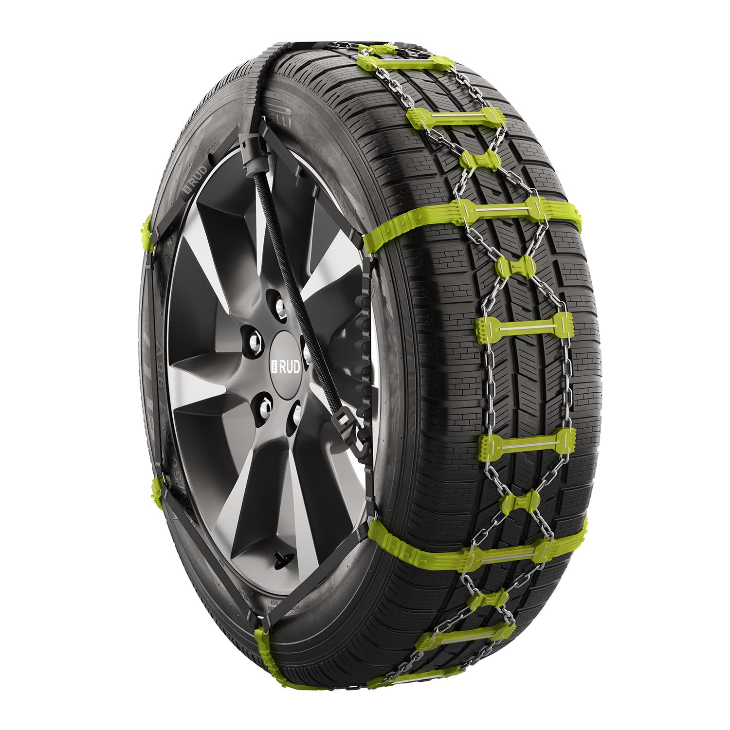 RUD-NEO Schneeketten Paar NP58 feingliedrig 7mm verdrehungsfrei Felgenschutz