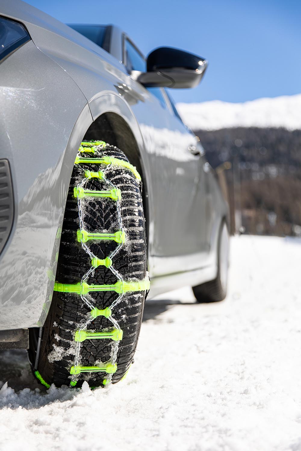 RUD-NEO Schneeketten Paar NP56 feingliedrig 7mm verdrehungsfrei Felgenschutz