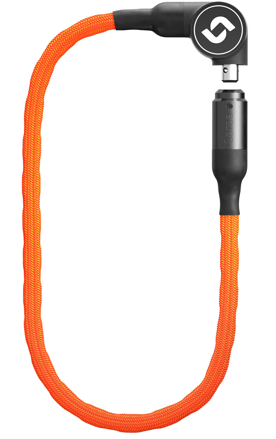 Serea Locks Kettenschloss SWIFT Fahrradschloss orange L&auml;nge 100 cm St&auml;rke 6 mm