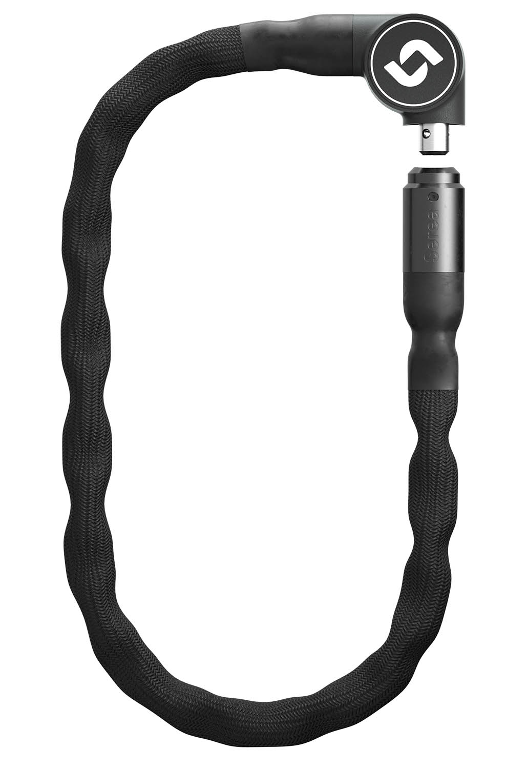 Serea Locks Kettenschloss BOLD Fahrradschloss schwarz L&auml;nge 100 cm St&auml;rke 8 mm