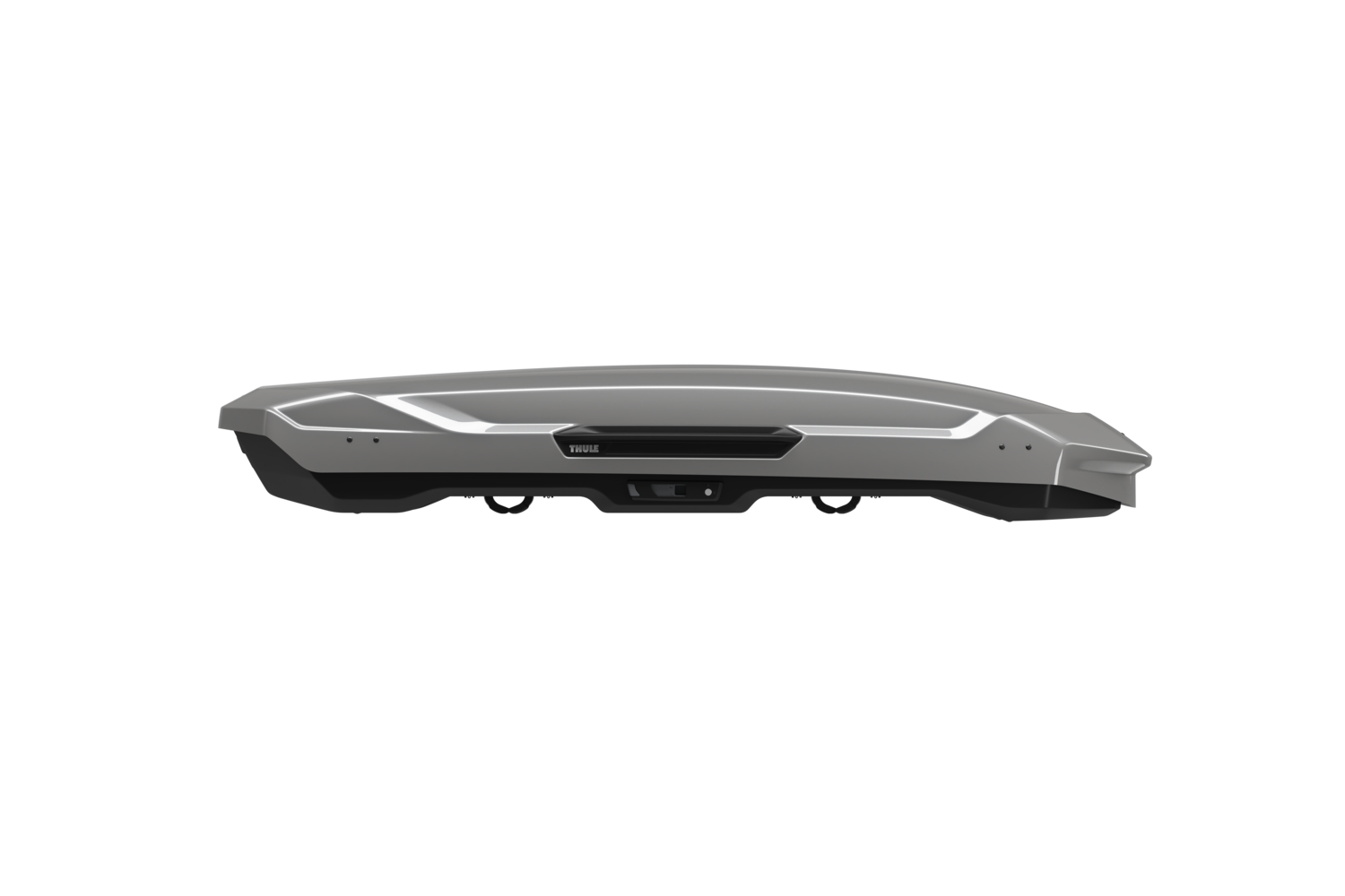 THULE Motion 3 XL LOW titan flache Dachbox gl&auml;nzend 400 Liter - 6394T - 639401
