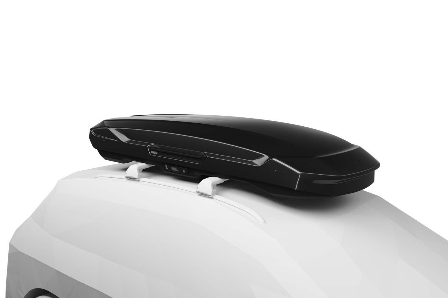 THULE Motion 3 XXL LOW black flache Dachbox gl&auml;nzend 450 Liter - 6395B - 639500