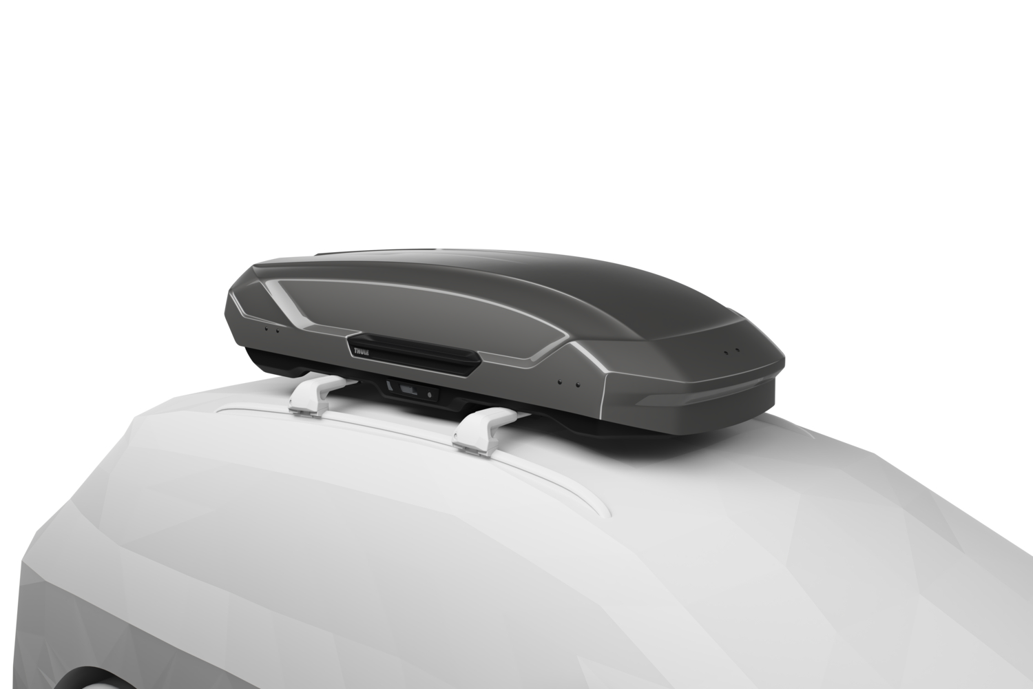 THULE Motion 3 L titan Dachbox silber gl&auml;nzend 450 Liter - 6397T - 639701
