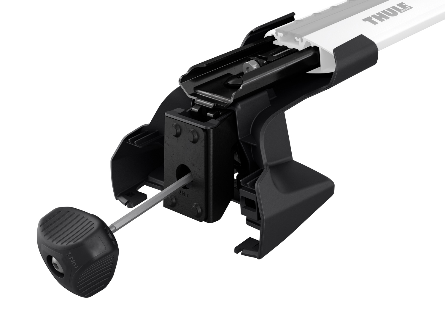 THULE 7205 Edge Clamp Fu&szlig;satz f&uuml;r Fahrzeuge ohne Dachanbindung - 720500