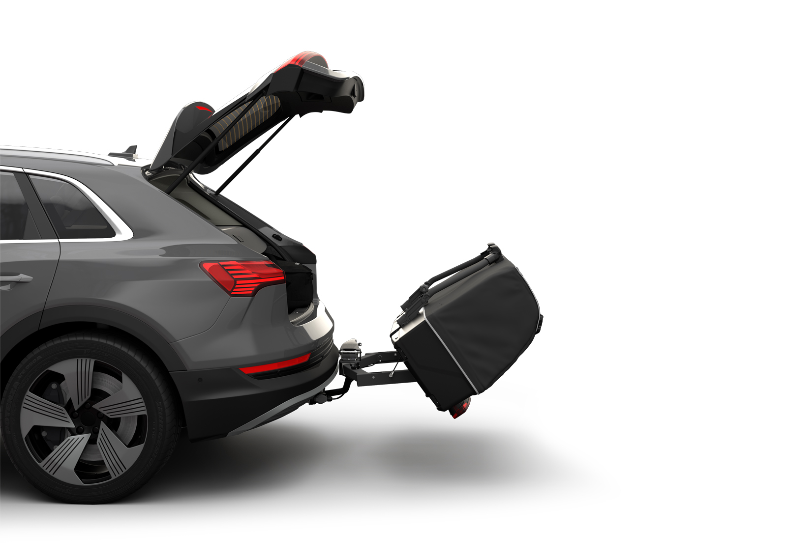 THULE Onto 9059 Heckbox f&uuml;r Anh&auml;ngekupplung Cargo Box Transportbox 300l - 905900