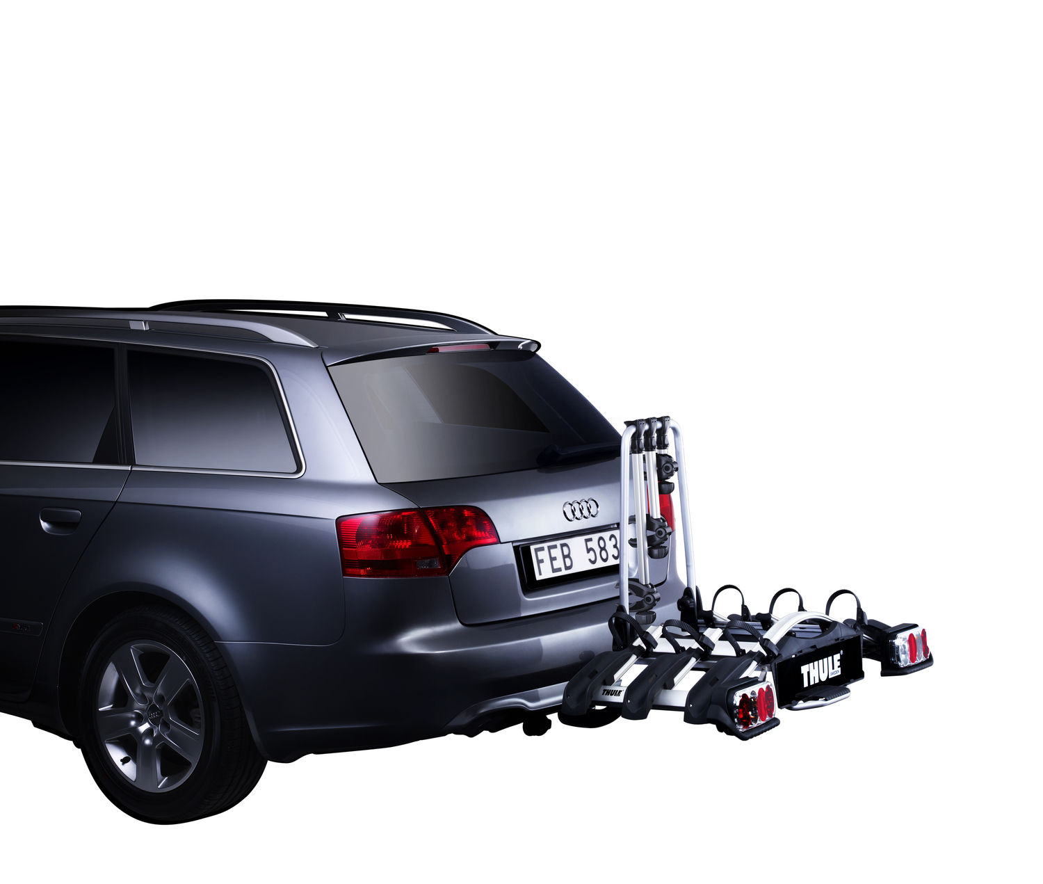 THULE EuroWay G2 922 Hecktr&auml;ger auf Anh&auml;ngerkupplung f&uuml;r 3 Fahrr&auml;der - 922020