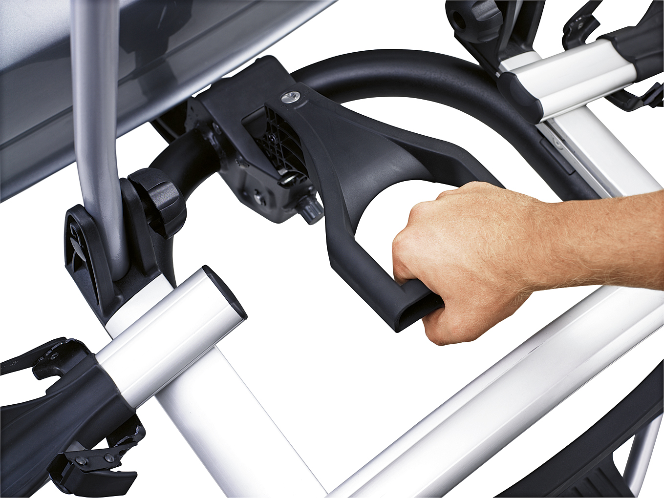 THULE EuroWay G2 922 Hecktr&auml;ger auf Anh&auml;ngerkupplung f&uuml;r 3 Fahrr&auml;der - 922020