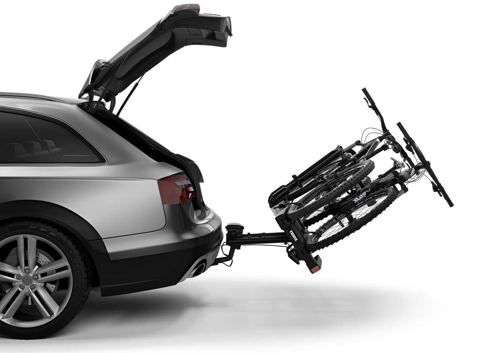 THULE 933 EasyFold XT 2 BLACK - Hecktr&auml;ger AHK f&uuml;r 2 R&auml;der E-Bikes - 933107