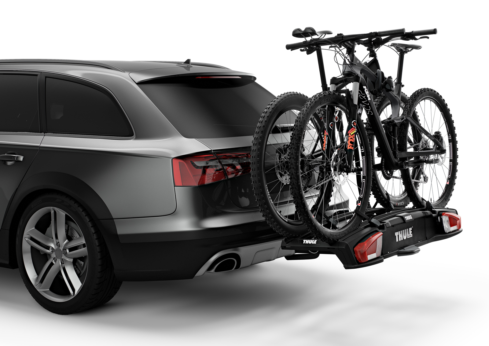 THULE 938 VeloSpace XT 2 BLACK - AHK Hecktr&auml;ger f&uuml;r 2 Fahrr&auml;der - 938001
