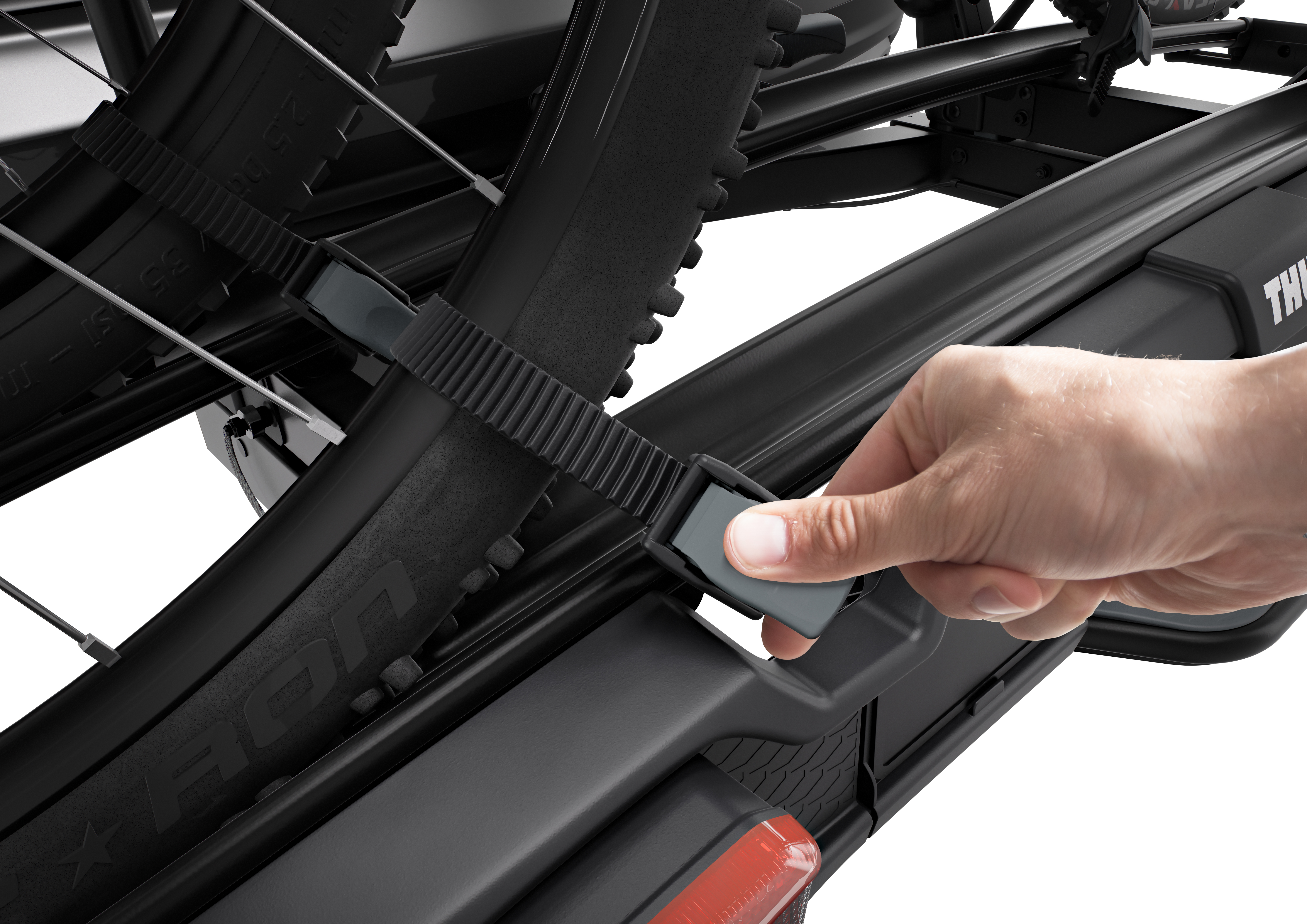 THULE 938 VeloSpace XT 2 BLACK - AHK Hecktr&auml;ger f&uuml;r 2 Fahrr&auml;der - 938001