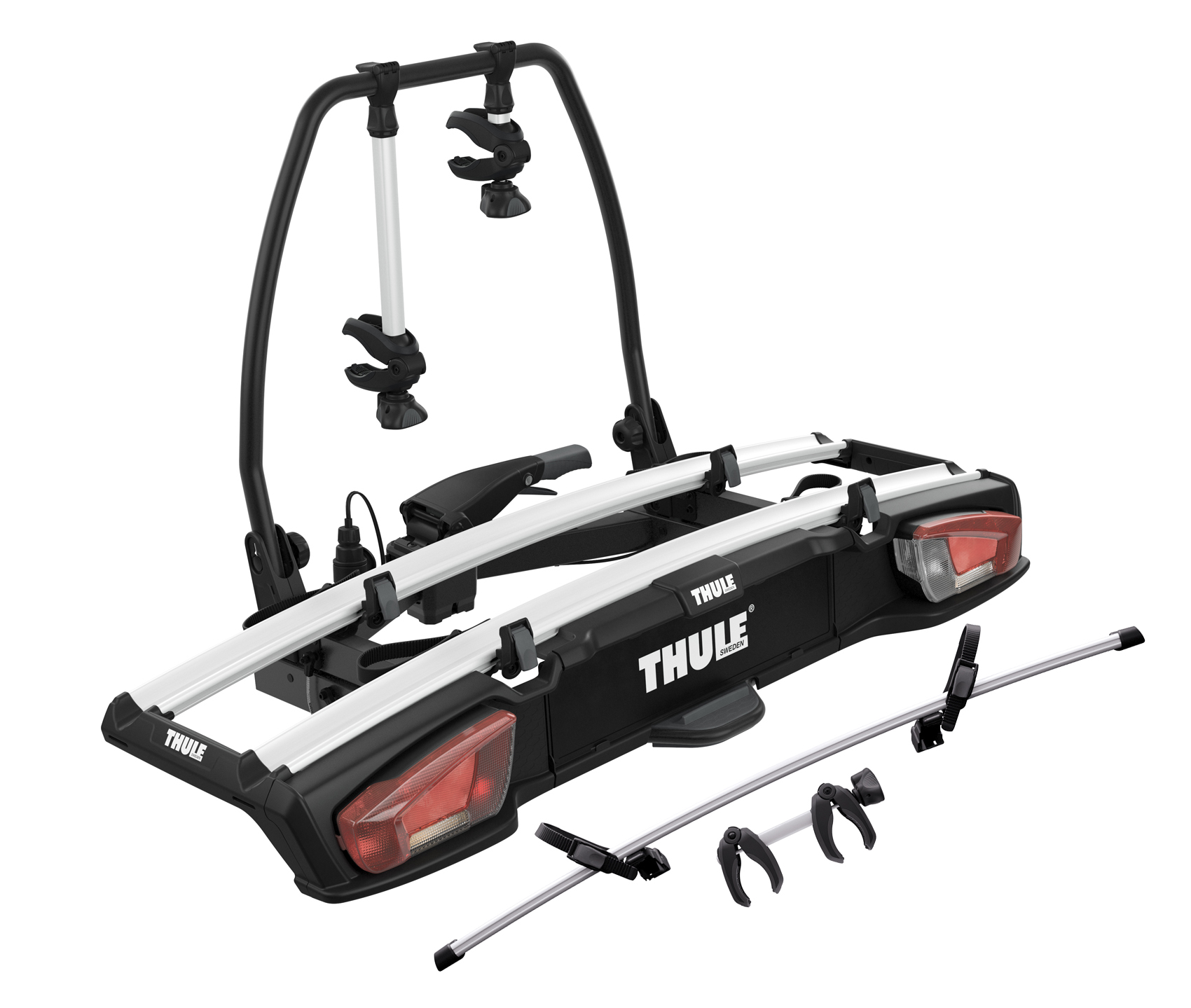 THULE 938 VeloSpace XT 2 Hecktr&auml;ger + Erweiterungsset 9381 f&uuml;r 2+1 Fahrr&auml;der