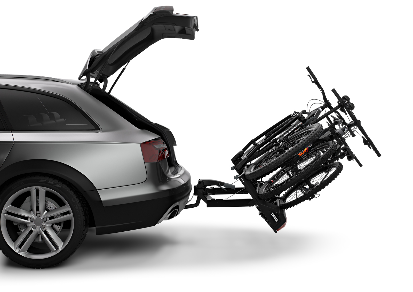 THULE 939 VeloSpace XT 3 BLACK - AHK Hecktr&auml;ger f&uuml;r 3 Fahrr&auml;der - 939001