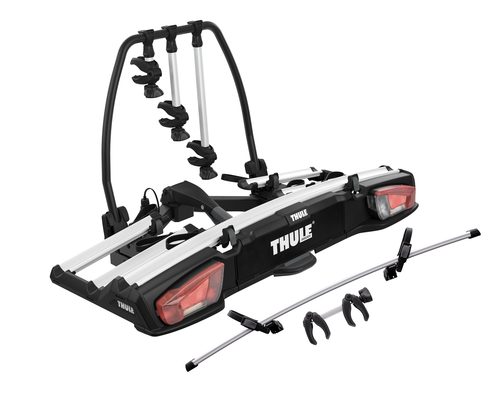 THULE 939 VeloSpace XT 3 Hecktr&auml;ger + Erweiterungsset 9381 f&uuml;r 3+1 Fahrr&auml;der