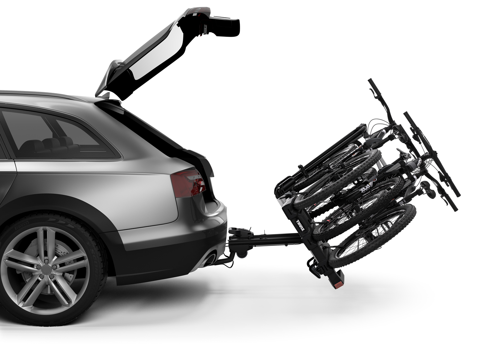 THULE EasyFold XT F 3 - FIX4BIKE Hecktr&auml;ger f&uuml;r 3 R&auml;der E-Bikes Fatbikes 966500