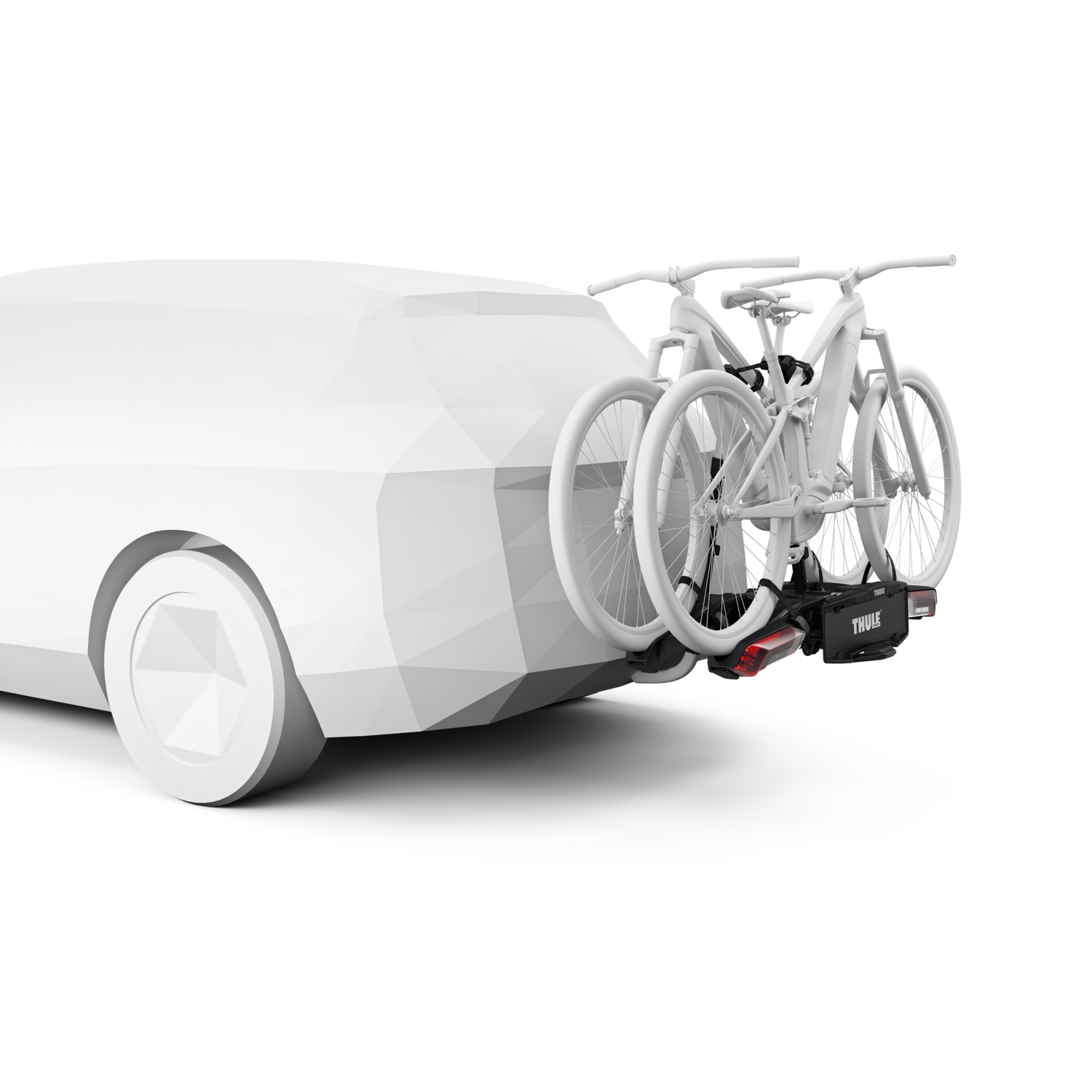 THULE 978 Epos - faltbarer Hecktr&auml;ger f&uuml;r 2 Fahrr&auml;der E-Bikes Fatbikes - 978100