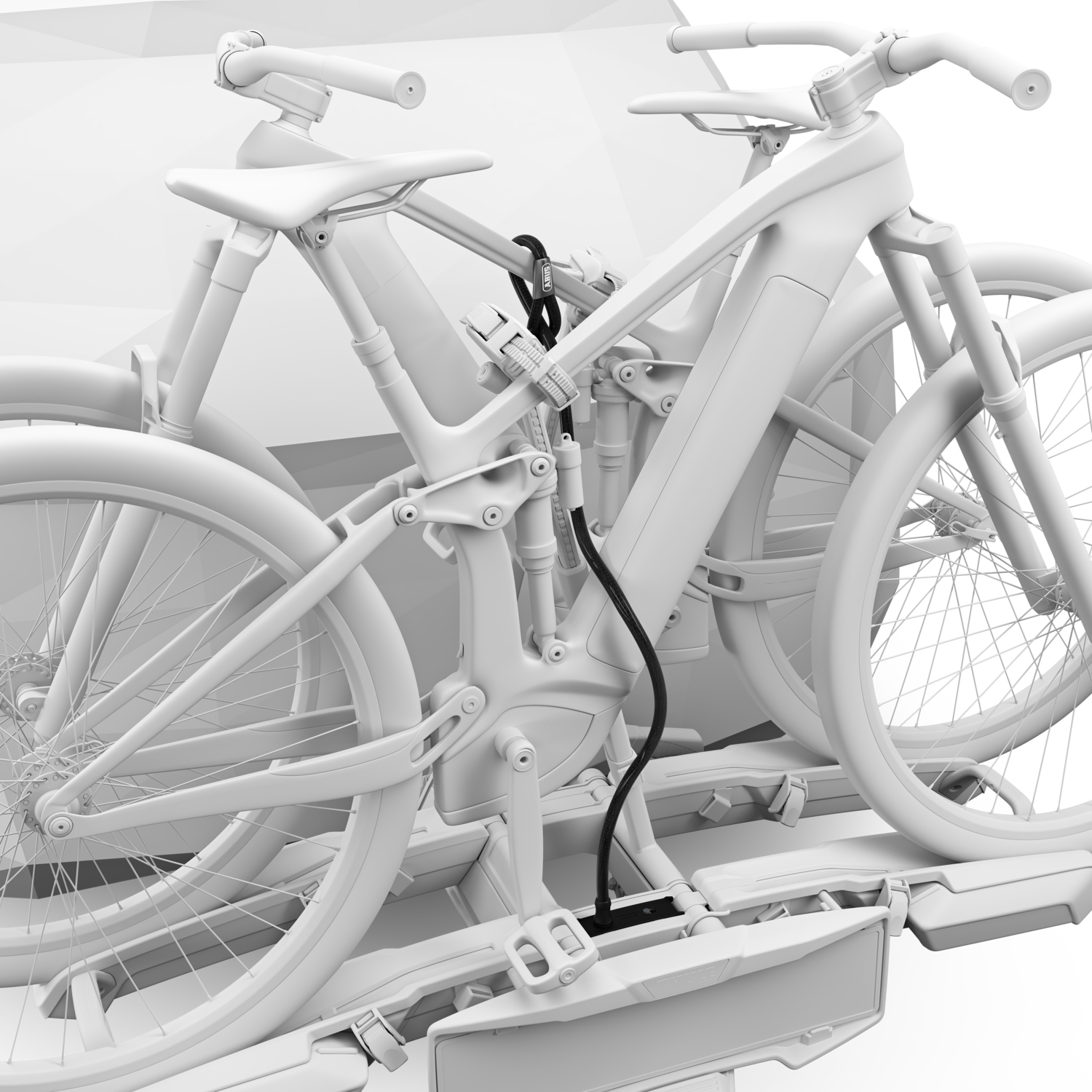 Thule 9785 High-Grade Lock Fahrradschloss by ABUS f&uuml;r Epos Hecktr&auml;ger - 978500