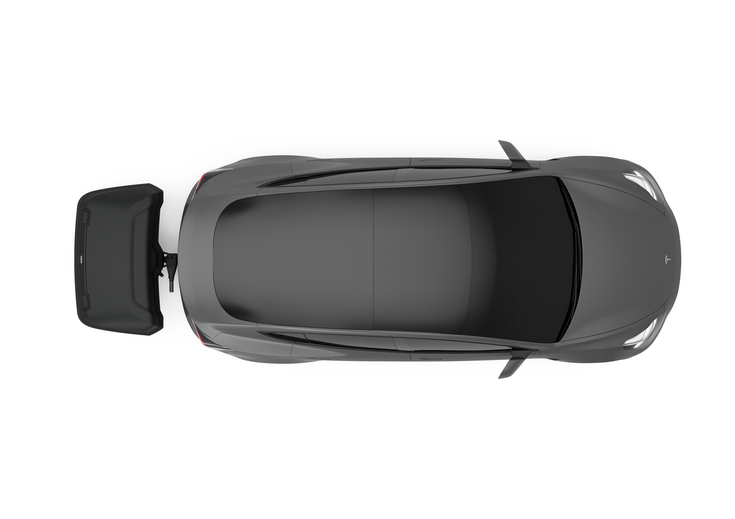 THULE Arcos Box M Black Heckbox f&uuml;r Anh&auml;ngerkupplung Transportbox - 906100