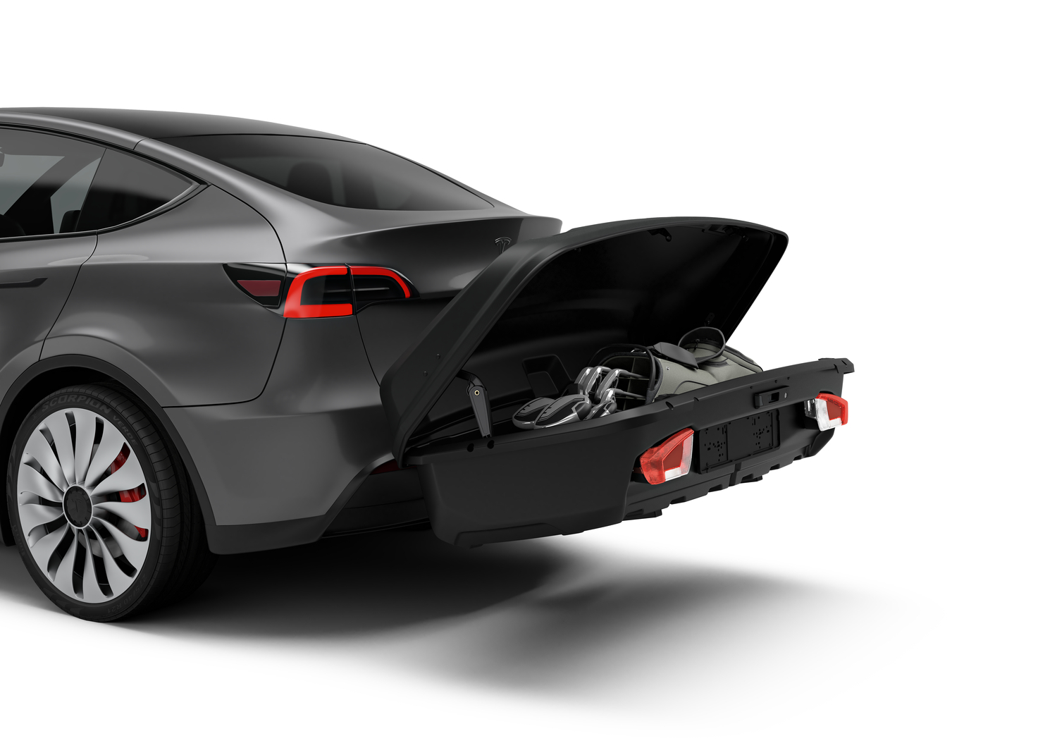 THULE Arcos Box L Black Heckbox f&uuml;r Anh&auml;ngerkupplung Transportbox - 906200