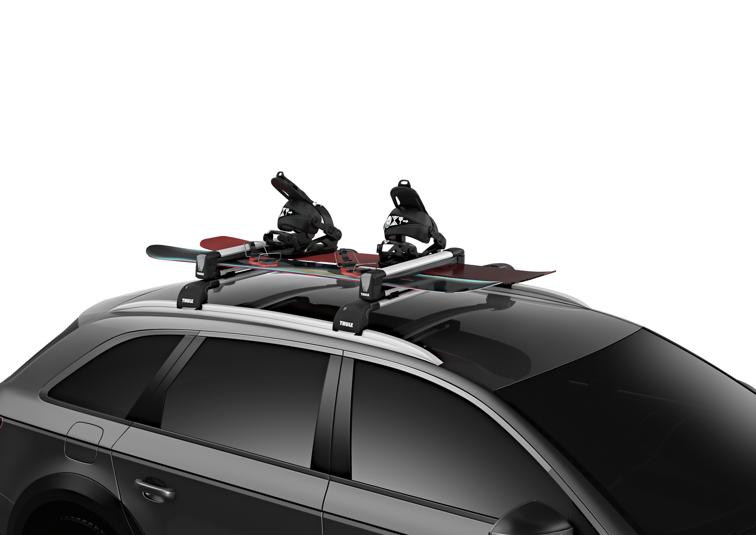 THULE Skihalter SnowPack 7324 Skitr&auml;ger - 4 Paar Ski - 2 Boards