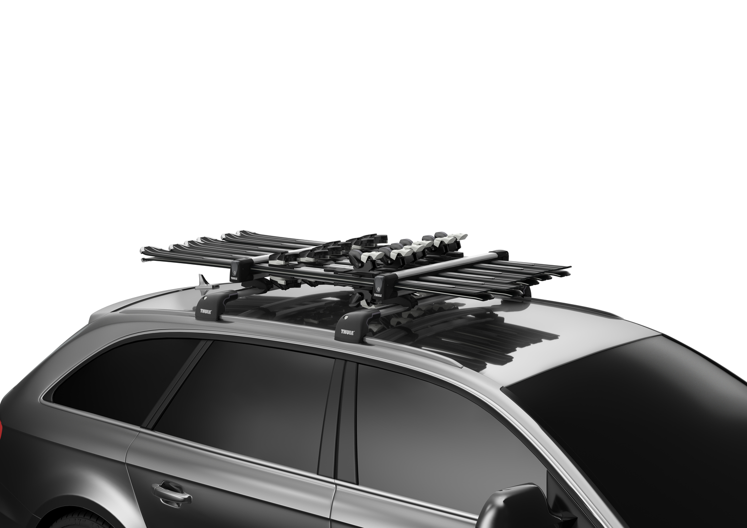 THULE Skihalter SnowPack 7326 Skitr&auml;ger - 6 Paar Ski - 4 Boards