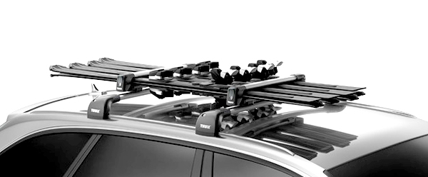 THULE SnowPack 7322 Skihalter f&uuml;r 2 Paar Ski