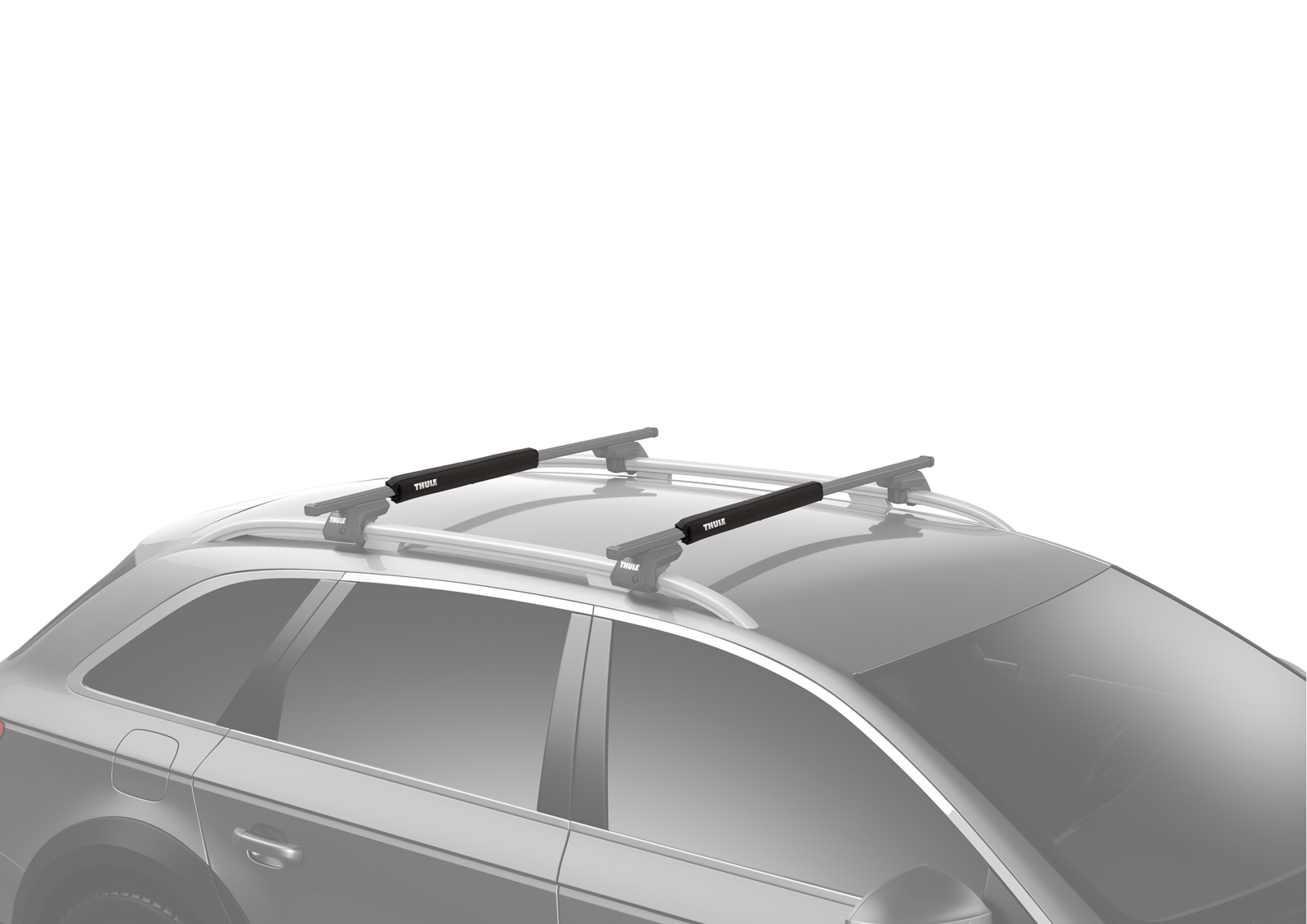 THULE 843 Surf Pads Narrow M Dachtr&auml;ger-Polster f&uuml;r Surfbrett SUP Boards 843000