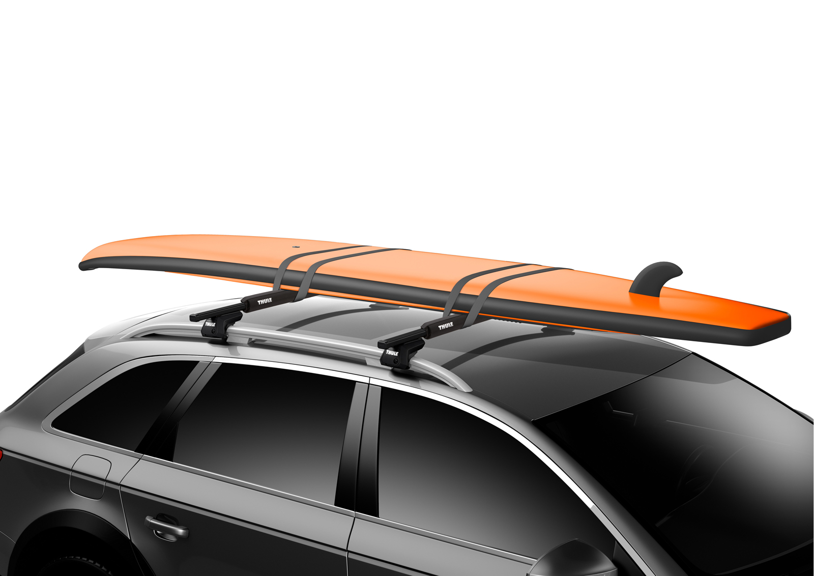 THULE 844 Surf Pads Narrow L Dachtr&auml;ger-Polster f&uuml;r Surfbrett SUP Boards 844000