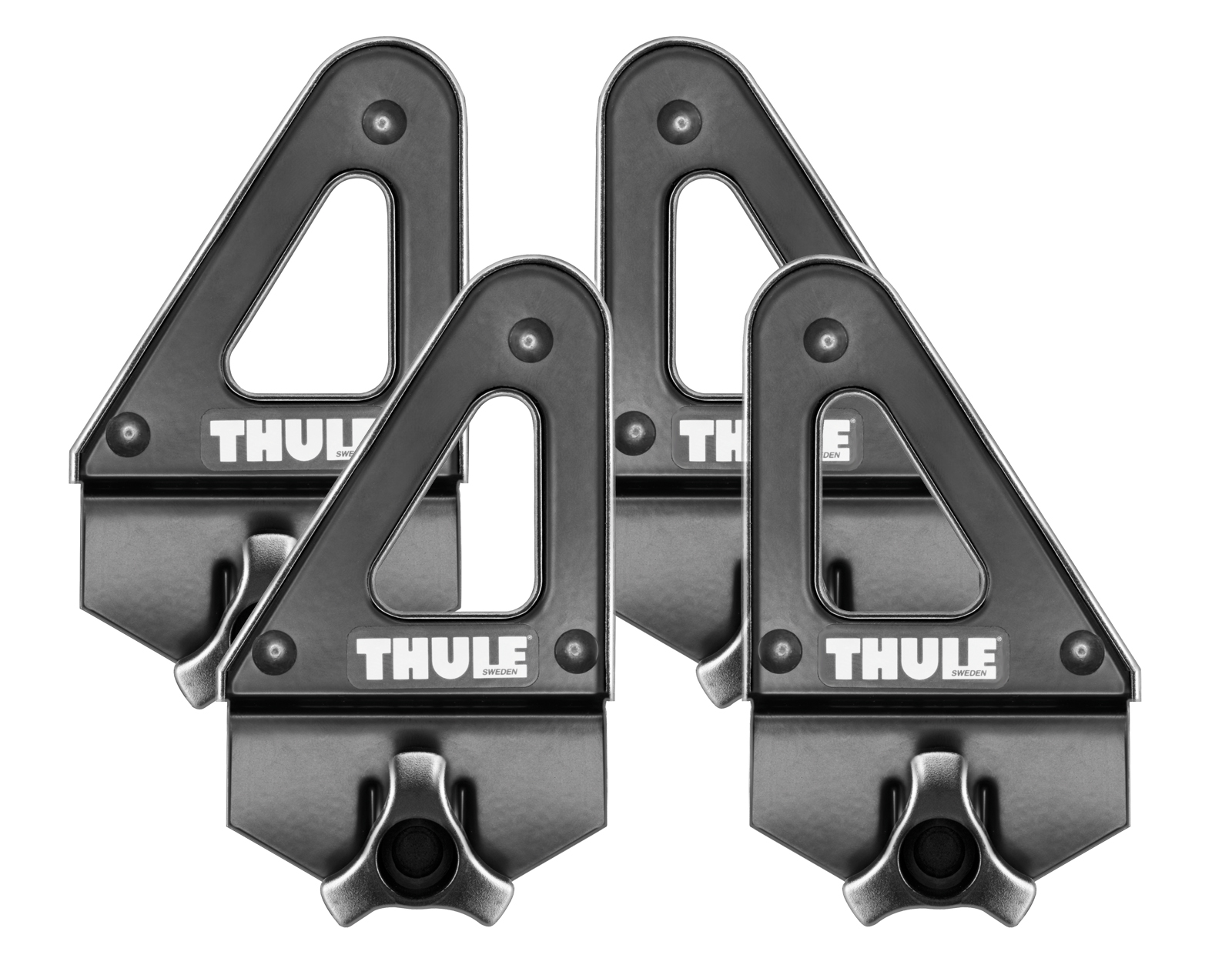 THULE Halteb&uuml;gel 503 - 4 St&uuml;ck Winkelst&uuml;tzen 9cm hoch