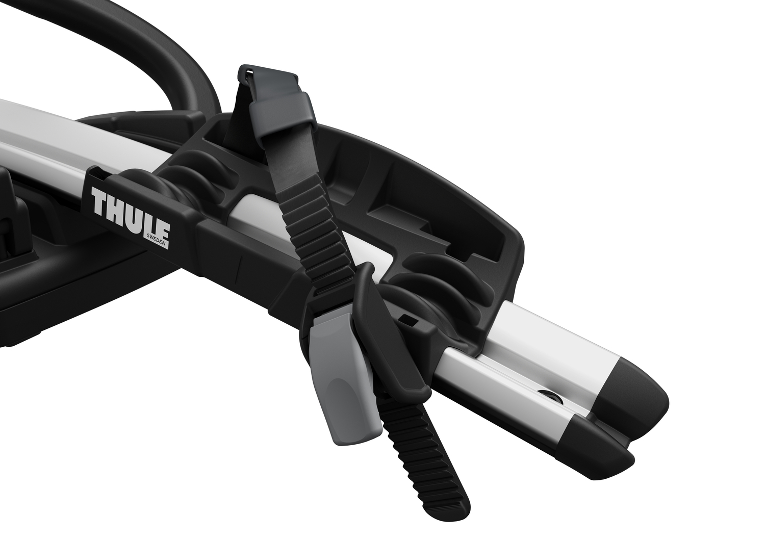 2 St&uuml;ck THULE ProRide 598 Alu Fahrradhalter Dach Radtr&auml;ger abschlie&szlig;bar - 598001