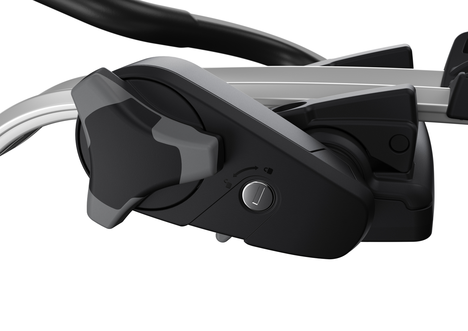 2 St&uuml;ck THULE ProRide 598 Alu Fahrradhalter Dach Radtr&auml;ger abschlie&szlig;bar - 598001