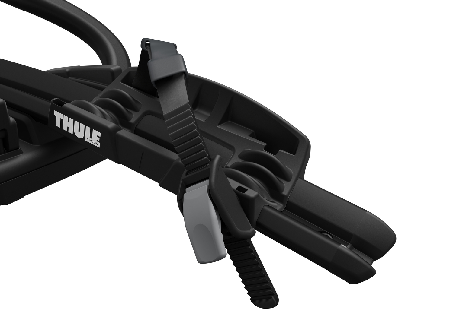 3 St&uuml;ck THULE ProRide 598 BLACK Alu Fahrradhalter Dach abschlie&szlig;bar - 598002