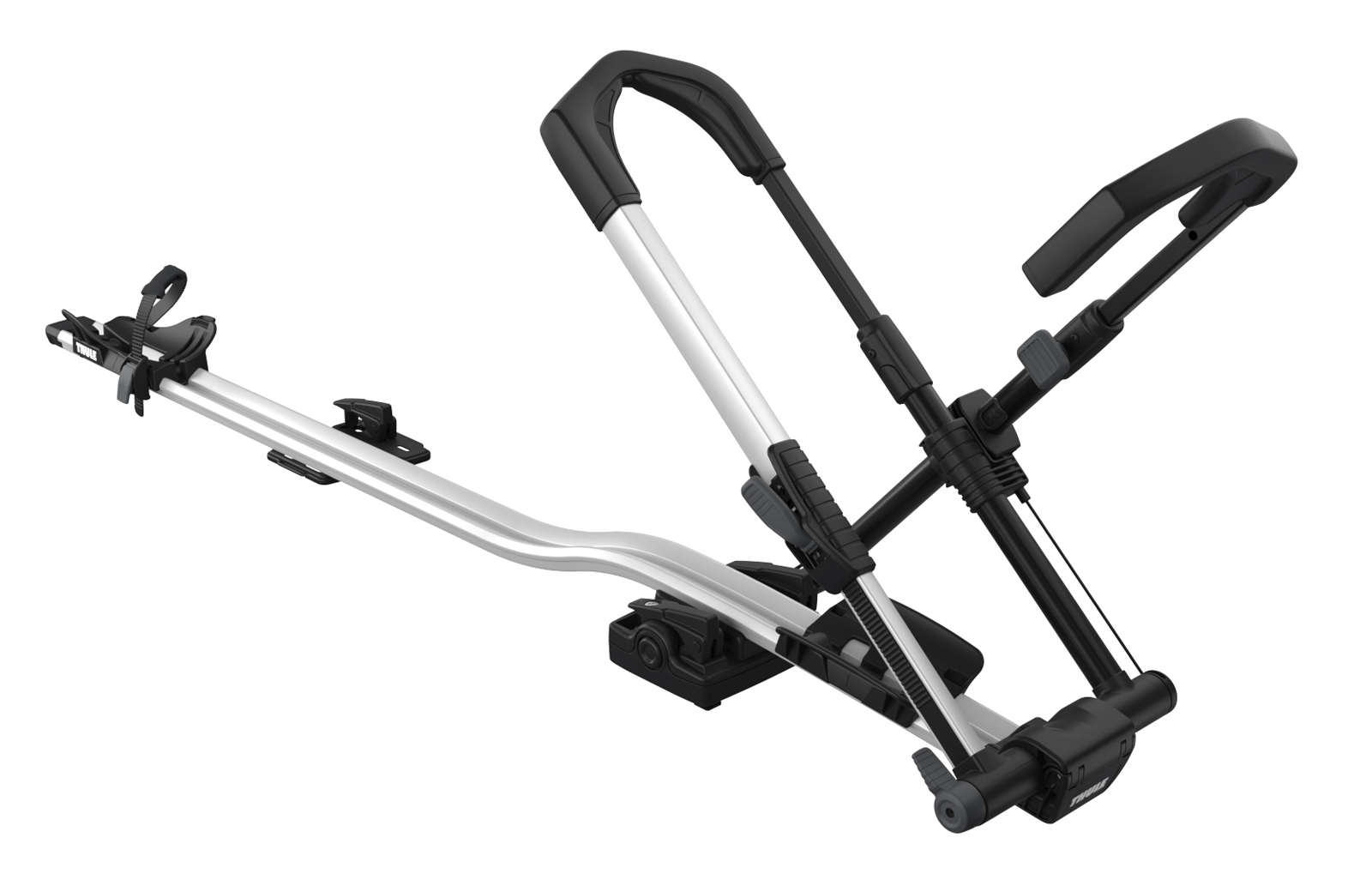 2 St&uuml;ck THULE 599 UpRide Dach Fahrradhalter Radtr&auml;ger ohne Rahmenkontakt 599001