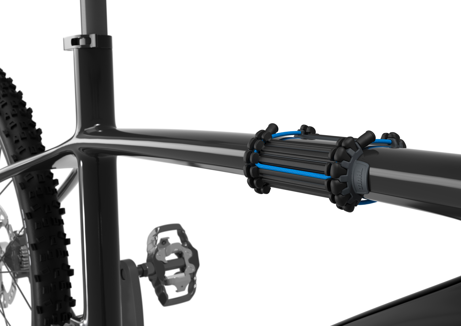 THULE 984 Carbon Frame Protector - Rahmenschutz f&uuml;r Carbonfahrr&auml;der - 984101