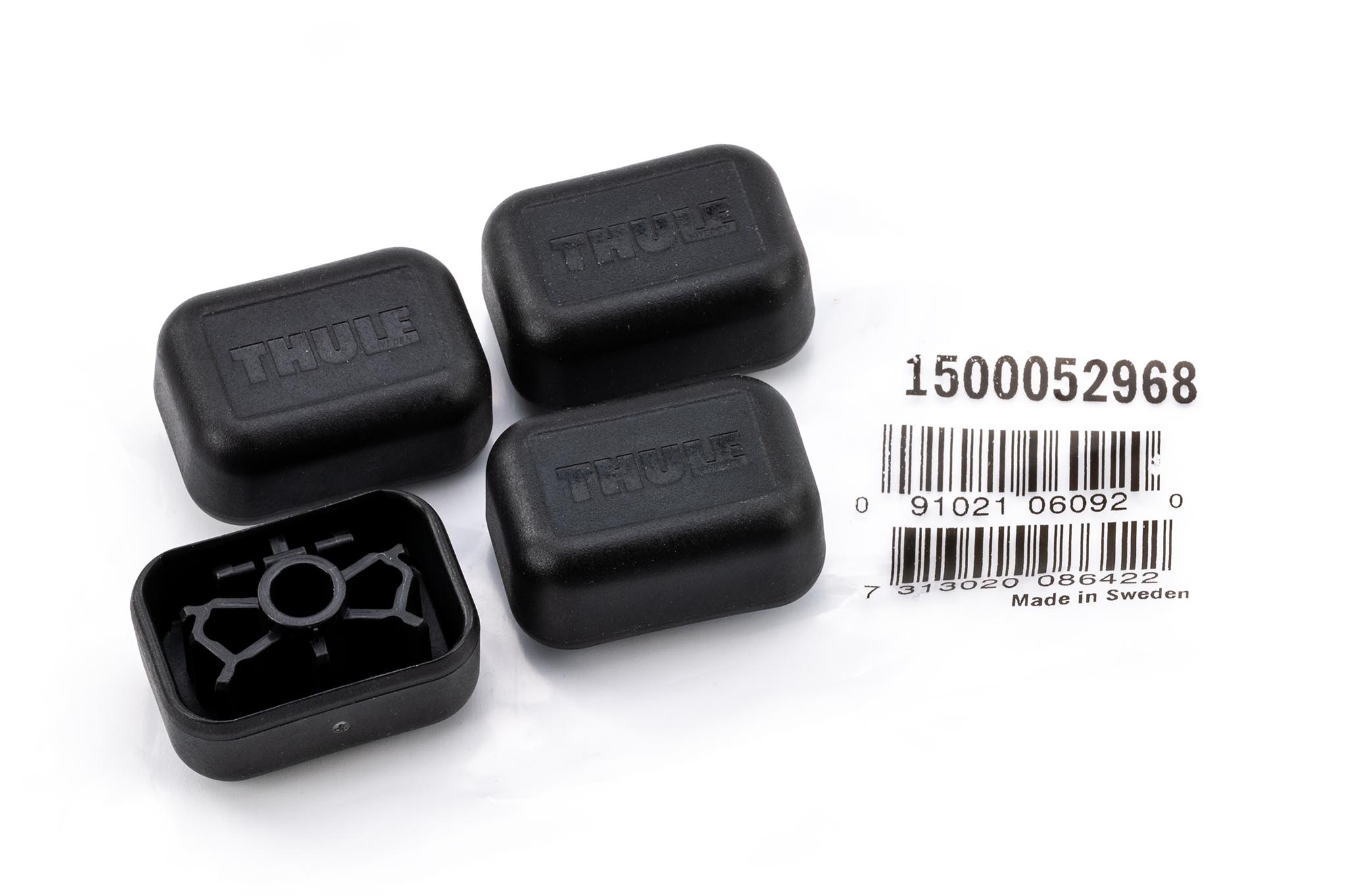 THULE EndCap Profilendkappen 4 Stück für SquareBar Evo Vierkantstahl Dachträger