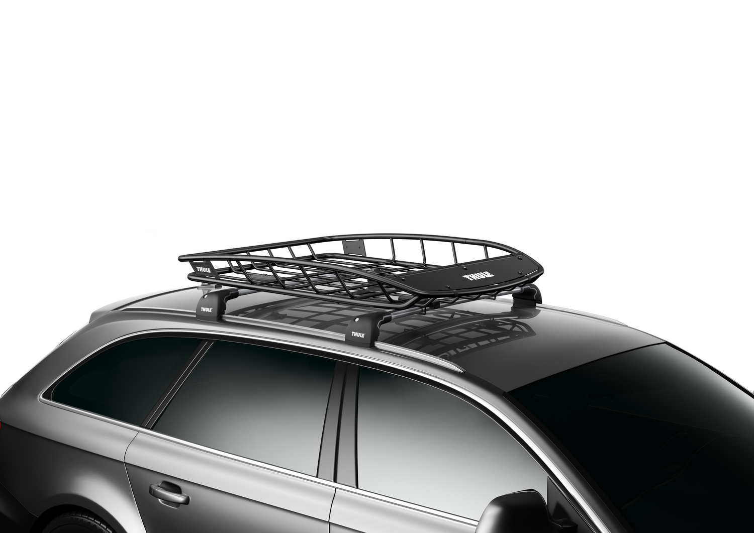 Thule Canyon XT Dachkorb schwarz Gep&auml;ckkorb Gep&auml;cktr&auml;ger erweiterbar - 859002