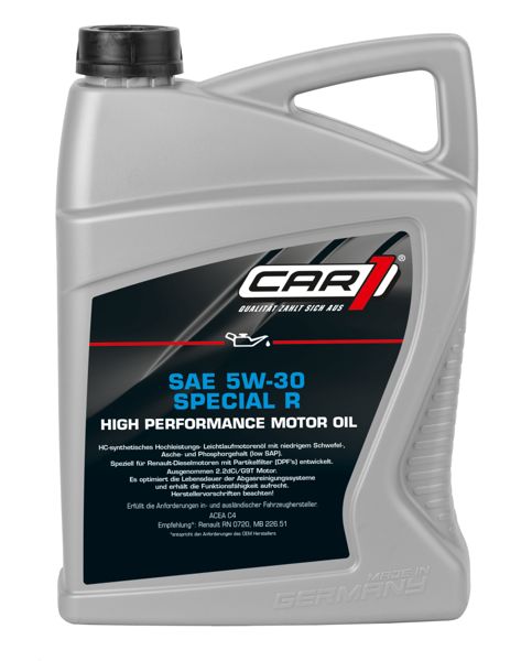Motoren&ouml;l Motor&ouml;l SAE 5W-30 Special R 5 Liter Hochleistungs-Leichtlaufmotoren&ouml;l