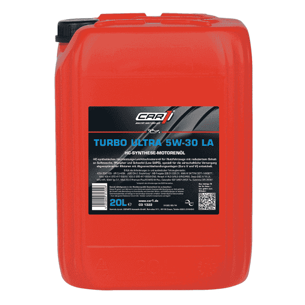 Motoren&ouml;l Motor&ouml;l SAE 5W-30 Turbo Ultra LA 20 Liter CJ-4/SN, ACEA: E6/E7/E9