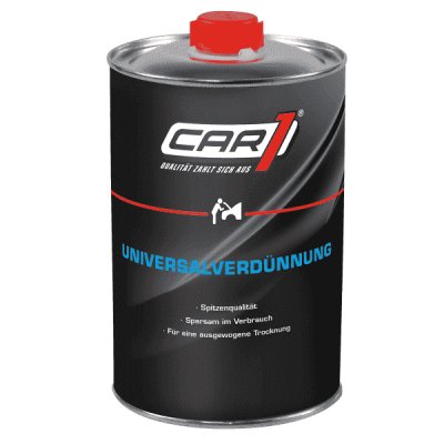 CAR 1 Universal Kunstharz- und Nitroverdünnung 1 Liter