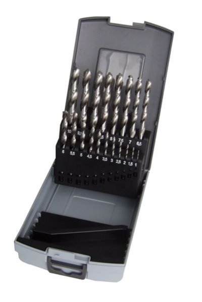 CAR 1 Spiralbohrerkassette 19-teilig Bohrerset Bohrersatz