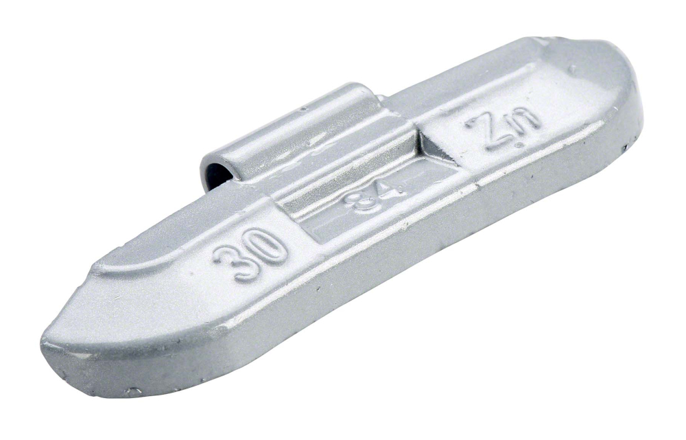 CAR 1 Schlaggewicht f&uuml;r Stahlfelge Zinkgewicht 30 gramm