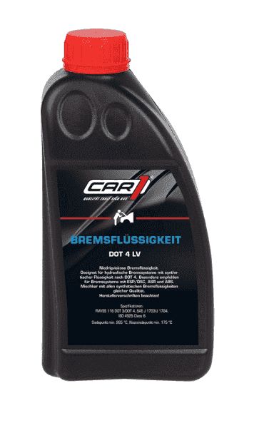 CAR 1 BREMSFLÜSSIGKEIT DOT 4 LV 1 Liter DOSE CO3552