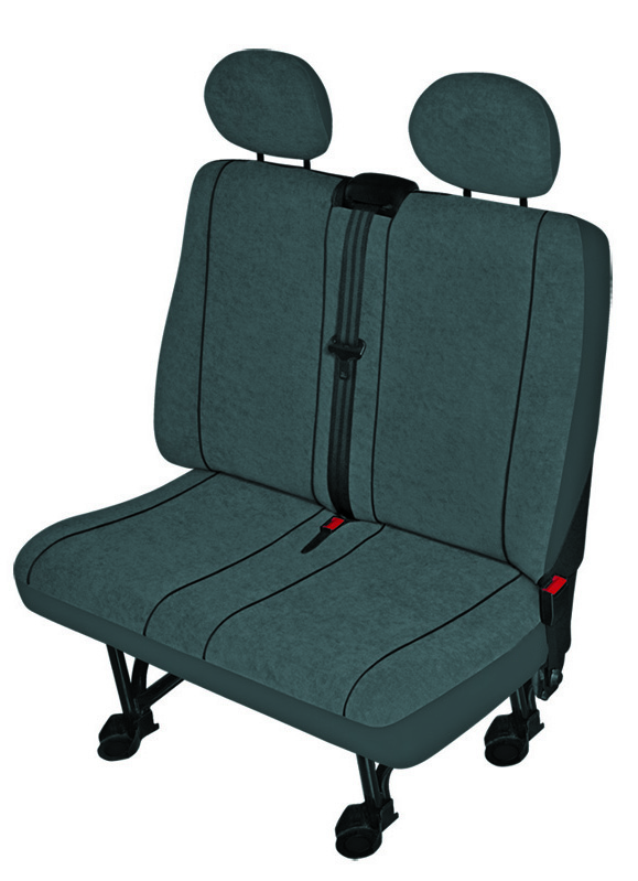 Schonbezug Transporter Doppelsitz 2tlg. mit Kopfstützenbezügen Sitzbezug