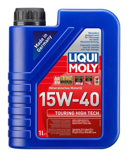 LIQUI MOLY Touring High Tech 15W-40 1 Liter 1L Motoröl Mineralisch 1095
